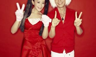 张杰谢娜婚纱照片